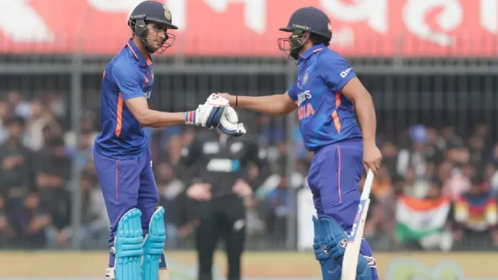 Rohit Sharma Shubman Gill Opening Partnership ODI