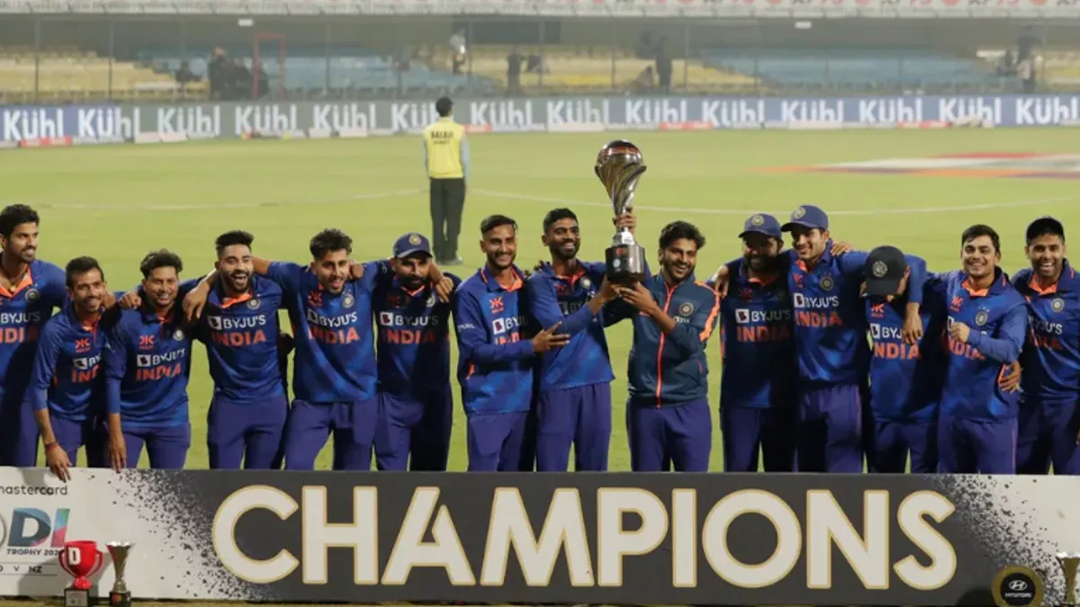 टीम इंडिया बना ICC ODI Ranking में बादशाह, न्यूजीलैंड को हुआ तगड़ा नुकसान -  icc men odi ranking 2023 team india become number one after defeating new  zealand in odi series 2023