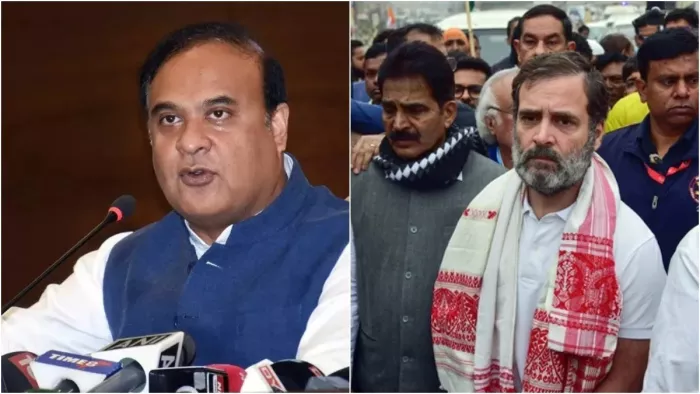 राहुल गांधी ने असम CM को घेरा तो BJP भड़की