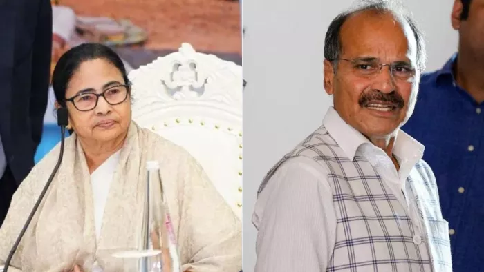 Lok Sabha Election 2024: कांग्रेस नेता अधीर रंजन चौधरी ने ममता बनर्जी को 'अवसरवादी' करार दिया है।(फोटो सोर्स: सोशल मीडिया)
