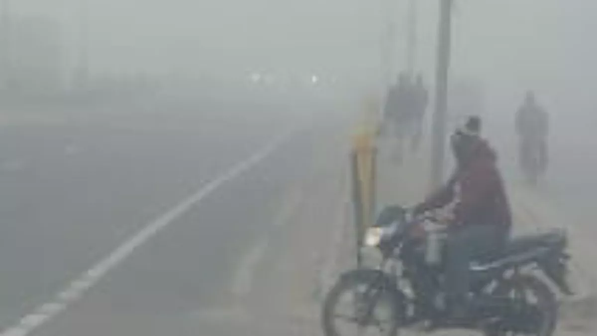 Nawan Shahar Weather: एक ओर तापमान में गिरावट तो दूसरी तरफ धुंध का प्रकोप जारी, सड़कों पर रेंगते नजर आए वाहन