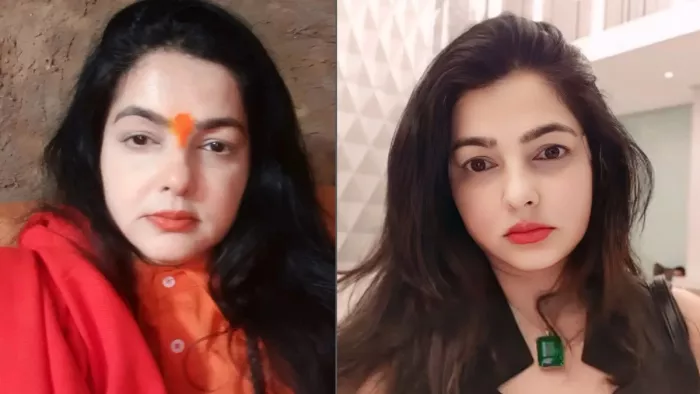 महाकुंभ में महामंडलेश्वर बनीं ममता कुलकर्णी (Photo Credit- Instagram)