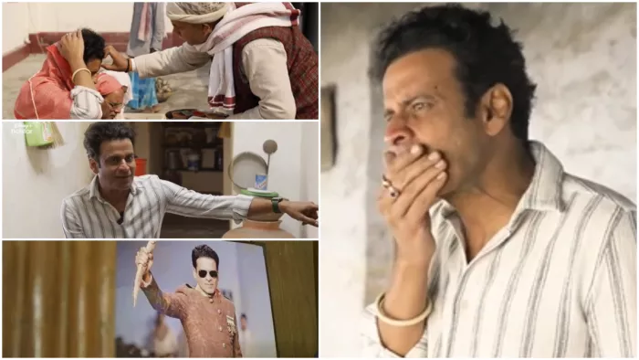 Manoj Bajpayee House Video Gulmohar Actor Visits His Ancestral Home. Photo- Screenshots