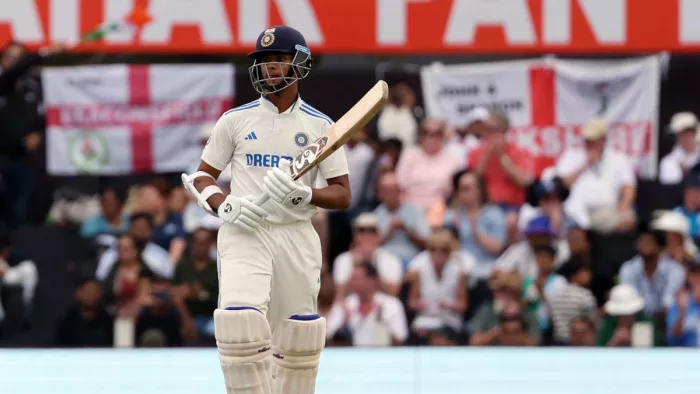 IND vs ENG: यशस्वी जायसवाल के नाम जुड़ी बड़ी उपलब्धि।