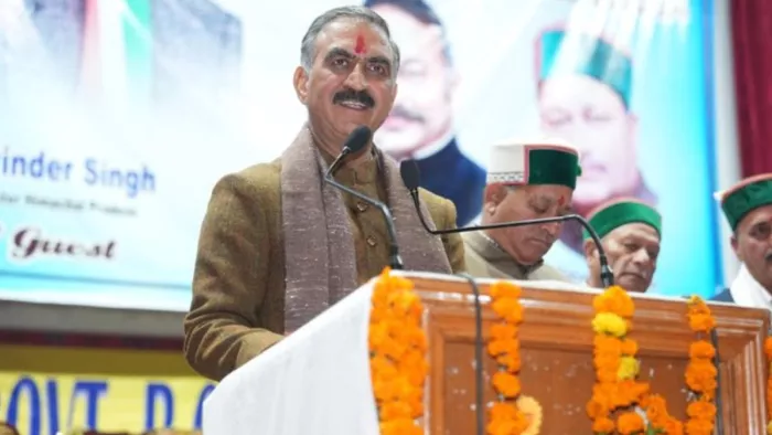 हिमाचल प्रदेश के मुख्यमंत्री सुखविंदर सिंह सुक्खू। फाइल फोटो