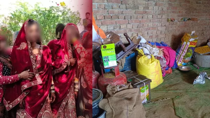 मथुरा में हंगामे के बाद सगी बहनों की टूटी शादी, लौटे रिश्तेदार; माथा पकड़  बैठ गए प‍िता - Relatives returned after hopes of marriage of real sisters  ended