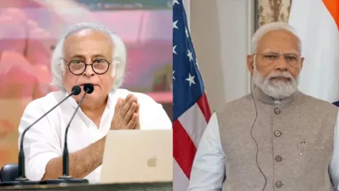 पीएम मोदी और कांग्रेस नेता जयराम रमेश (फाइट फोटो)