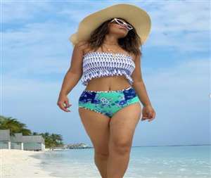 Hina Khan shared photos of Maldives vacation. photo source @realhinakhan instagram