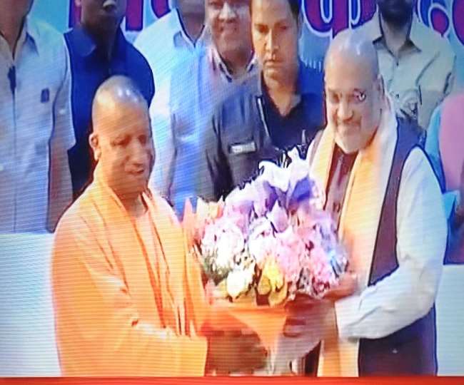 BJP Alliance Legislatures Meeting: भाजपा के 255, अपना दल (एस) के 12 तथा निषाद पार्टी के छह विधायक भी रहेंगे।