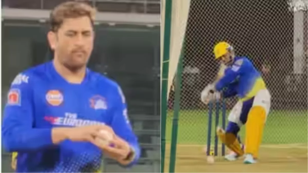 CSK MS Dhoni Double Role IPL 2023- Photo Credit- Twitter