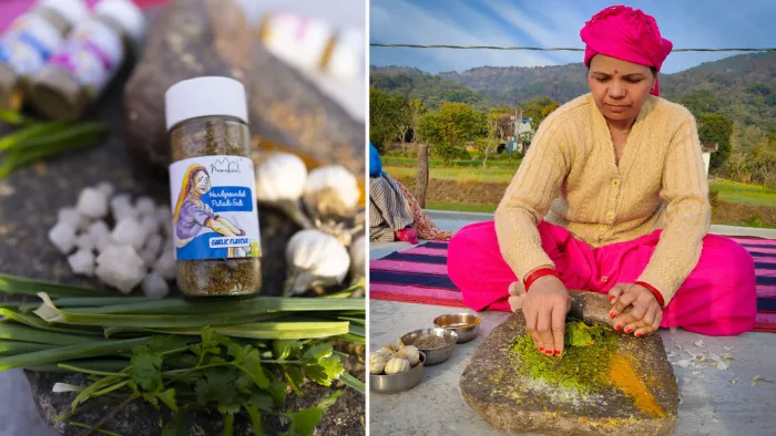 Pisyu Loon: शशि के साथ 15 महिलाएं ‘पिस्यूं लूण’ तैयार कर आर्थिकी को संवार रही हैं।