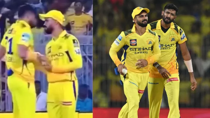 CSK Vs MI: खलील और ऋतुराज पर फैंस ने लगाया बॉल टेम्परिंग का आरोप