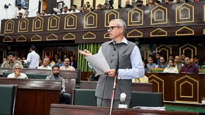 जम्मू कश्मीर के सीएम उमर अब्दुल्ला। फाइल फोटो