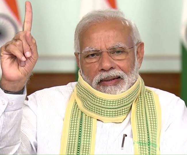 Prime Minister interacts with Sarpanchs from across the nation via ...