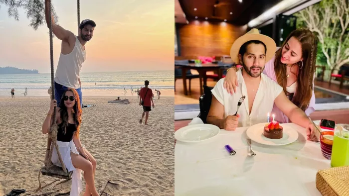 Varun Dhawan Wife Natasha Dalal, Varun Dhawan Birthday Celebration, Varun Dhawan Celebrates Birthday, Varun Birthday Post