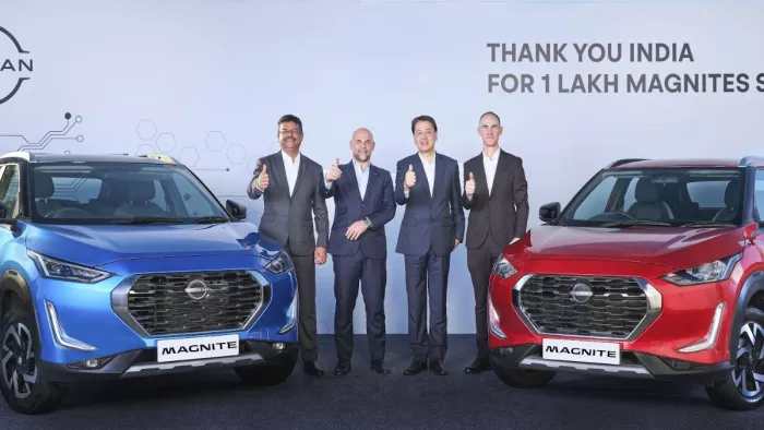Nissan की Magnite SUV की तीसरे साल भी 30 हजार से ज्यादा यूनिट्स की बिक्री हुई है।