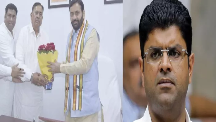 Haryana News: दुष्यंत चौटाला को एक ही दिन में मिले दो झटके।