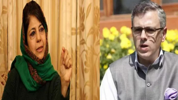 Jammu Kashmir News: उमर अब्दुल्ला बोले-महबूबा मुफ्ती बीजेपी की 'सी टीम'। फाइल फोटो