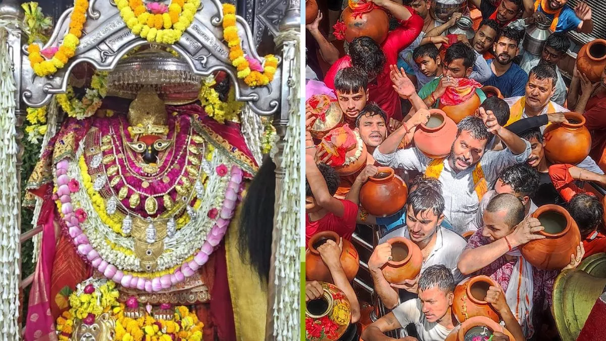 Vindhyachal Dham: विंध्यधाम में साढ़े तीन घंटे तक दर्शन-पूजन पर रही रोक, मंदिर के कपाट बंद करके हुआ ये खास काम