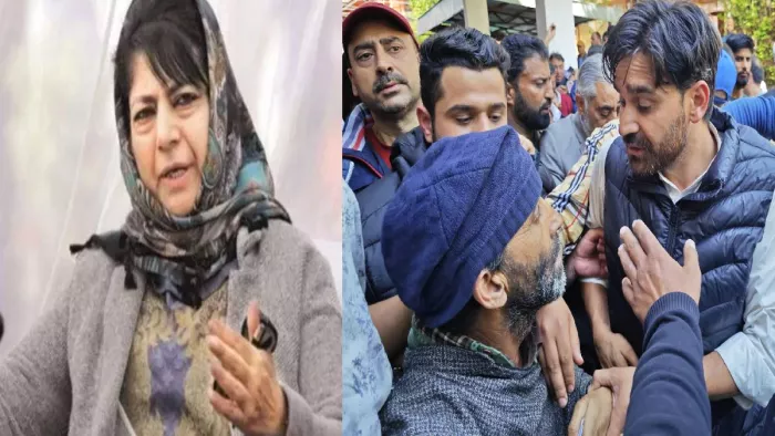 Jammu Kashmir News: पीडीपी प्रत्याशी वहीद रहमान ने किया नामांकन।
