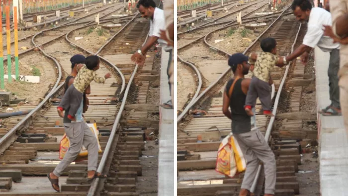 यात्रियों को एक प्लेटफार्म से दूसरे पर जाने के लिए काफी परेशानी का सामना करना पड़ता है।-अभिनव राजन चतुर्वेदी