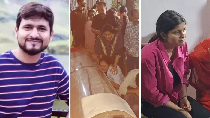 हृदय विदारक घटना के बाद से परिवार गहरे सदमे में है।