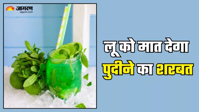 इस रेसिपी से घर पर बनाएं पुदीने का शरबत (Picture Credit- Freepik)