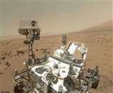 नासा ने लाल ग्रह पर खींची क्यूरियोसिटी की तस्&zwj;वीर, नमक की खोज में जुटे वैज्ञानिक। फाइल फोटो।