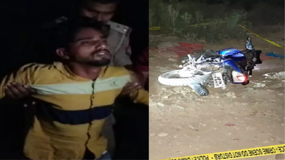 कानपुर : भोर के लुटेरों से पुलिस की मुठभेड़, पैर में गोली लगने से बदमाश घायल और साथी हो गया फरार