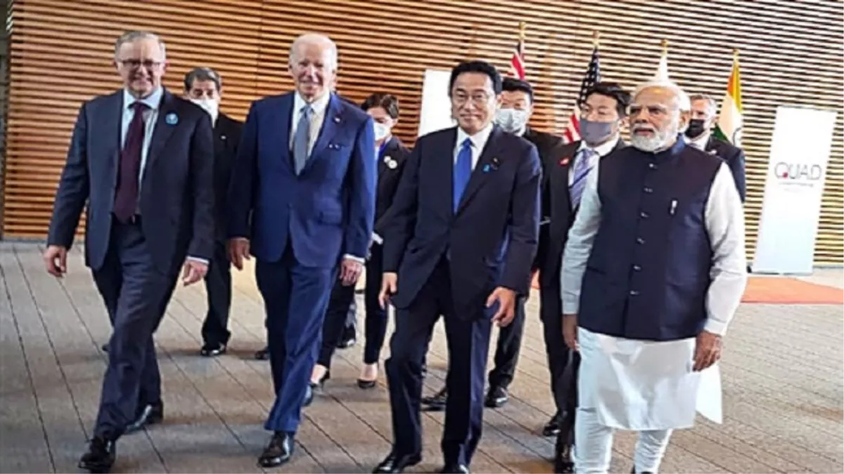 QUAD Summit : टोक्यो में चारों देशों के प्रमुखों ने चीन को दिया कड़ा संदेश, कहा- हिंद प्रशांत क्षेत्र में नहीं चलेगा ताकत का जोर
