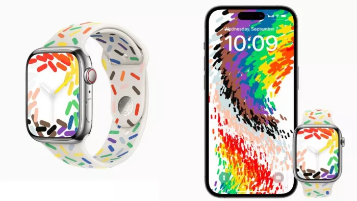 Apple Pride band 2023 sale started in india, Pic courtesy- Apple