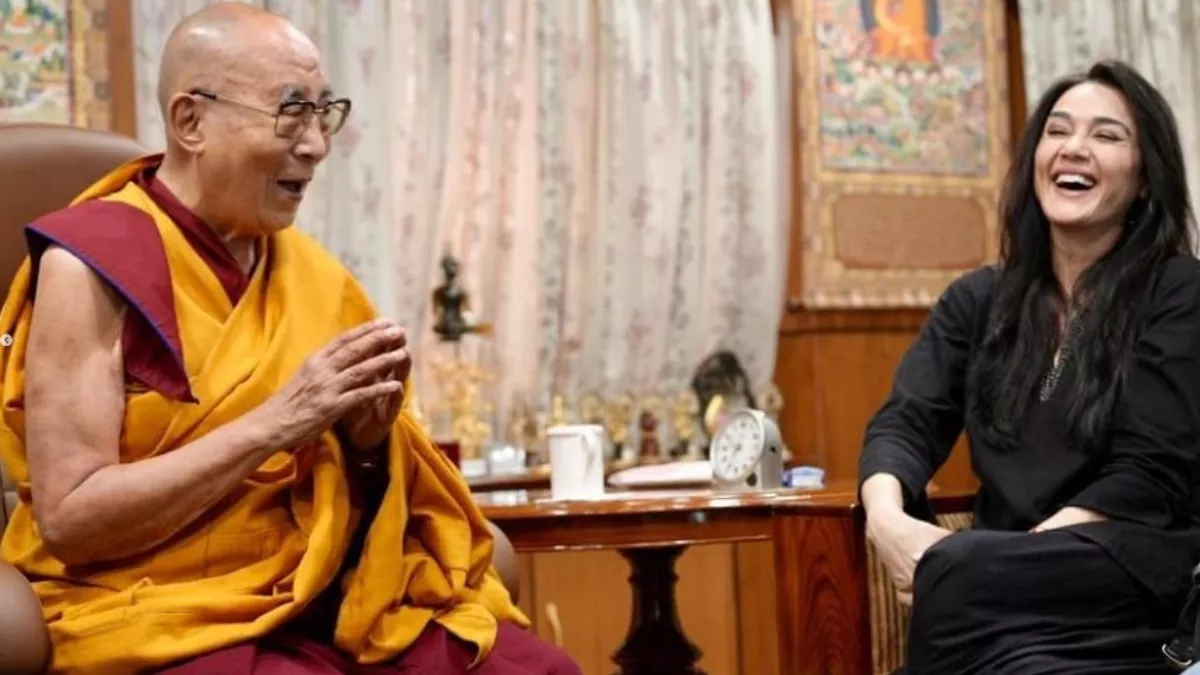 Preity Zinta ने पति जीन गुडइनफ के साथ की Dalai Lama से मुलाकात, IPL के बीच वक्त निकालकर पूरी की ख्वाहिश