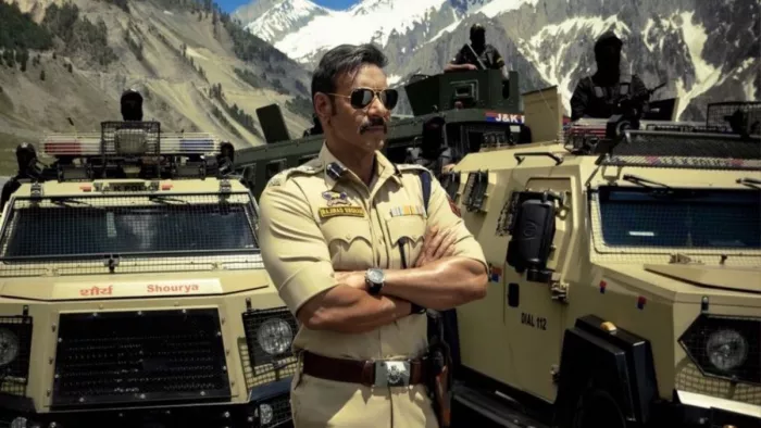 सिंघम अगेन से अजय देवगन का लेटेस्ट लुक आउट (Photo Credit-Instagram)