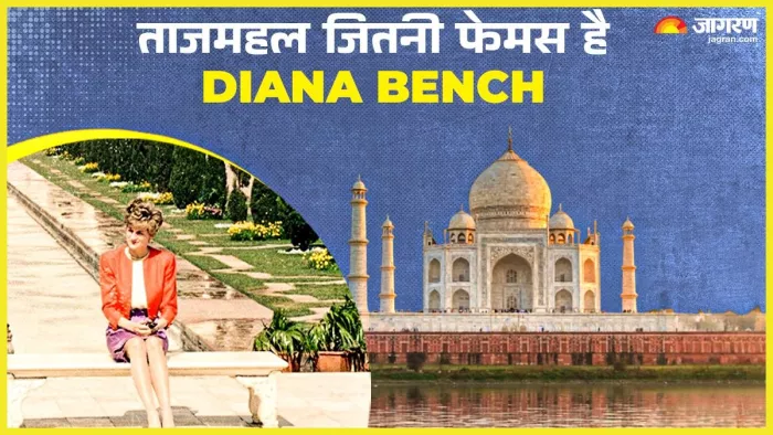 क्यों इतना फेमस है ताजमहल का डायना बेंच? (Image credit- instagram)