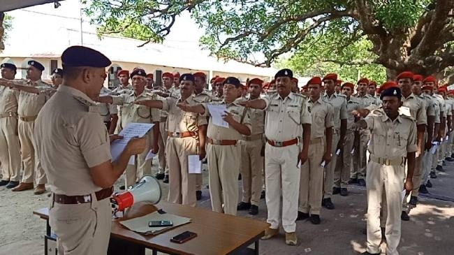 policeman taken oath