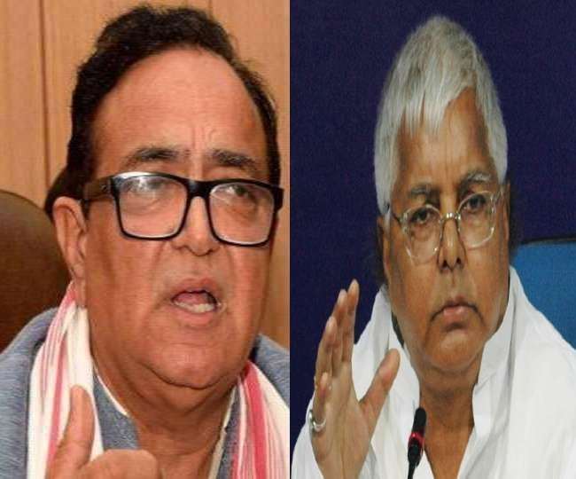 हरियाणा के पूर्व मंत्री कैप्टन अजय यादव और लालू यादव। फाइल फोटो