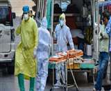 देश में कोरोना संक्रमण की दर में कमी जारी।(फोटो: दैनिक जागरण)