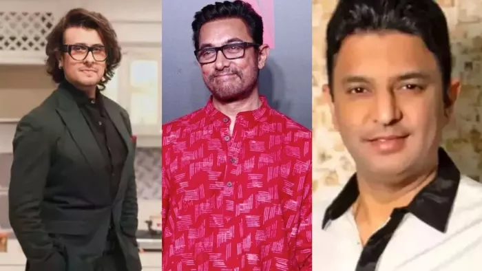 Sonu Nigam Bhushan Kumar patch up after 3 years because of Aamir Khan. Photo- Instagram