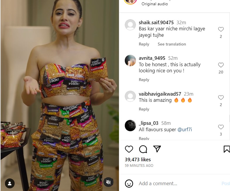 urfi javed insta