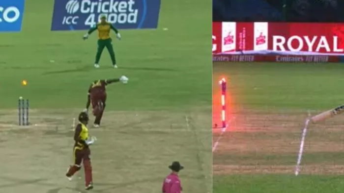 WI vs SA: Andre Russell के रन आउट से पलटा पूरा मैच