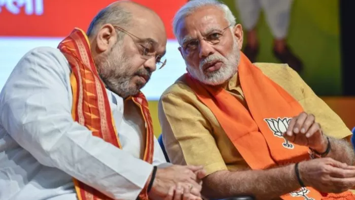 केंद्रीय गृह मंत्री अमित शाह और प्रधानमंत्री नरेंद्र मोदी। (फाइल फोटो)