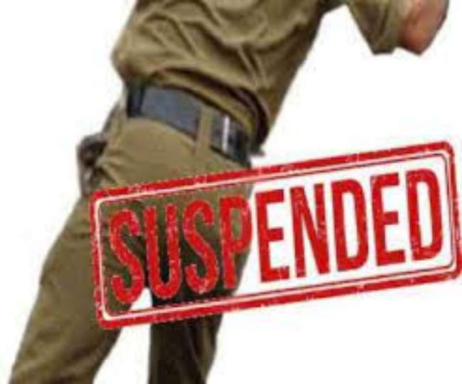 सस्‍पेंड दारोगा की प्रतीकात्‍मक फाइल फोटो, जेएनएन।
