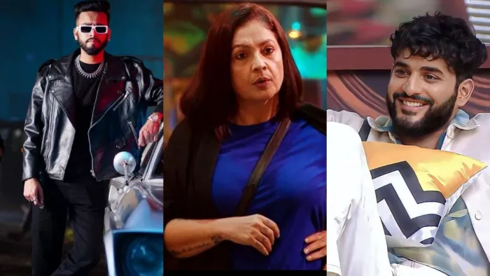 File Photo of Elvish Yadav, Pooja Bhatt and Abhishek Malhan
