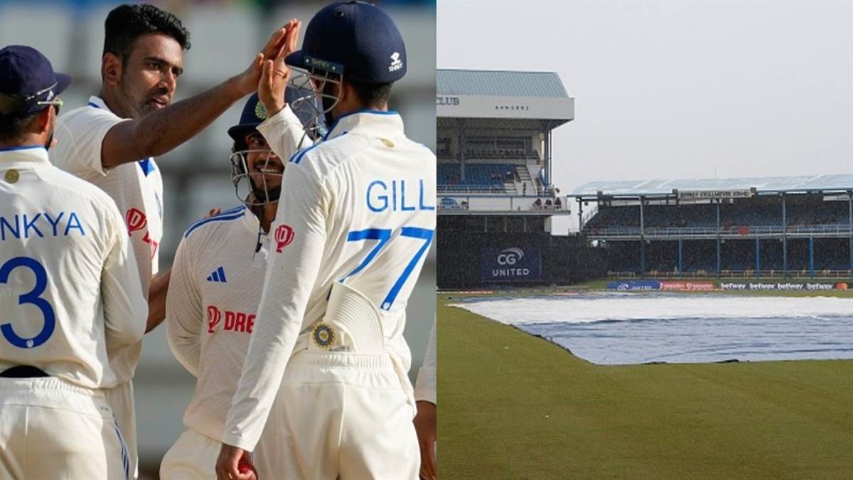 ind vs wi 2nd test day 5 weather report port of spain trinidad there is 80 percent chance of rainteam india west indies