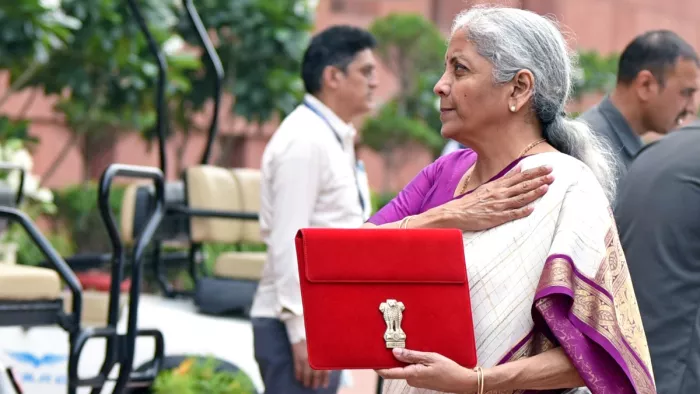 Budget 2024: केंद्रीय वित्तमंत्री निर्मला सीतारमण। (फोटो- एएनआई)
