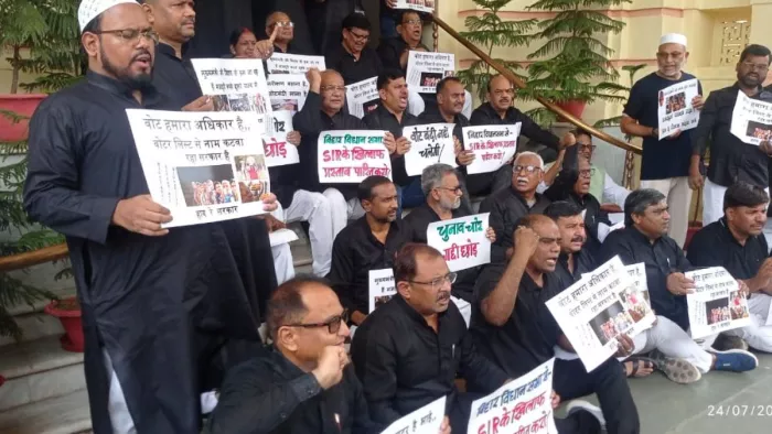बिहार विधानसभा में पक्ष-विपक्ष के बीच एसआइआर के मुद्दे पर आरोप-प्रत्यारोप। जागरण फोटो