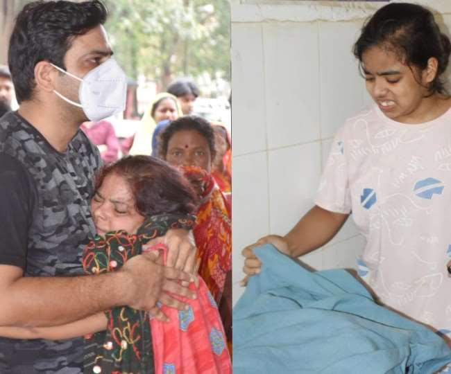 रोते-बिलखते आयुष के स्वजन, पूर्णिया में मंगलवार को हुई बड़ी वारदात