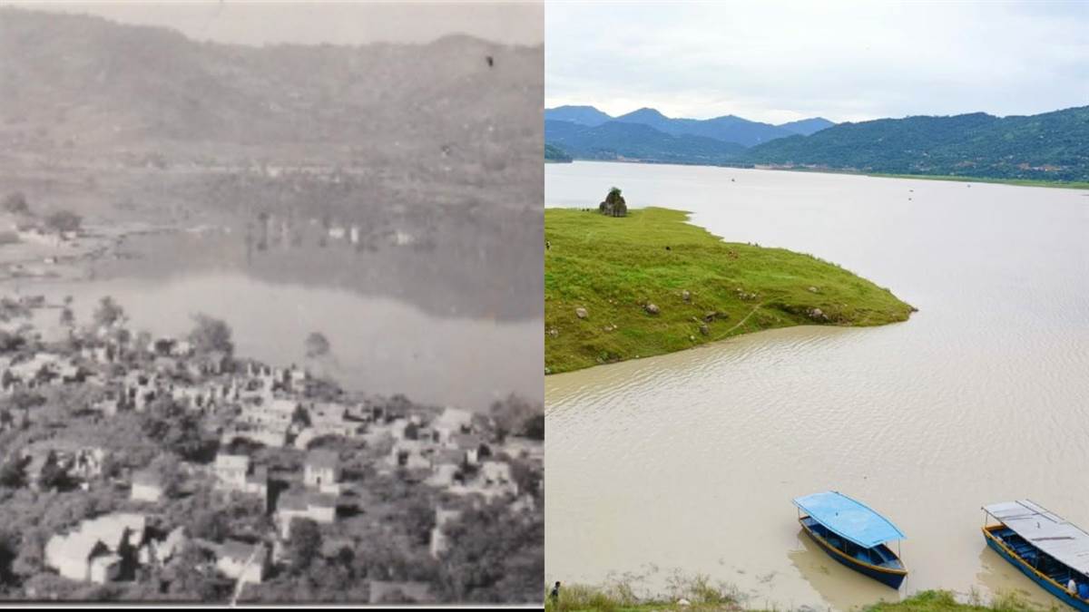 himachal pradesh bilaspur bhakra dam full with water in monsoon thousand people lost his home