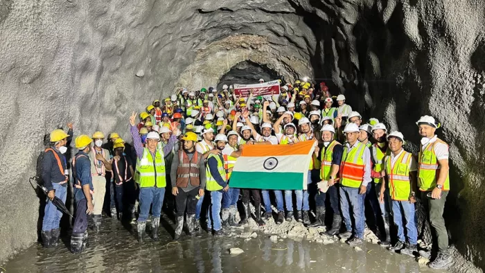 Rishikesh-Karnprayag Rail Project : एस्केप टनल का निर्माण कार्य पूरा। जागरण