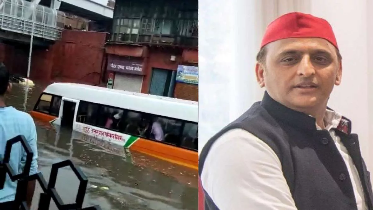 Akhilesh Yadav का भाजपा के विकास पर हमला, 'भाजपाई विकास की कश्तियां तैर रही हैं, तैरिए कि आप  आगरा में हैं'